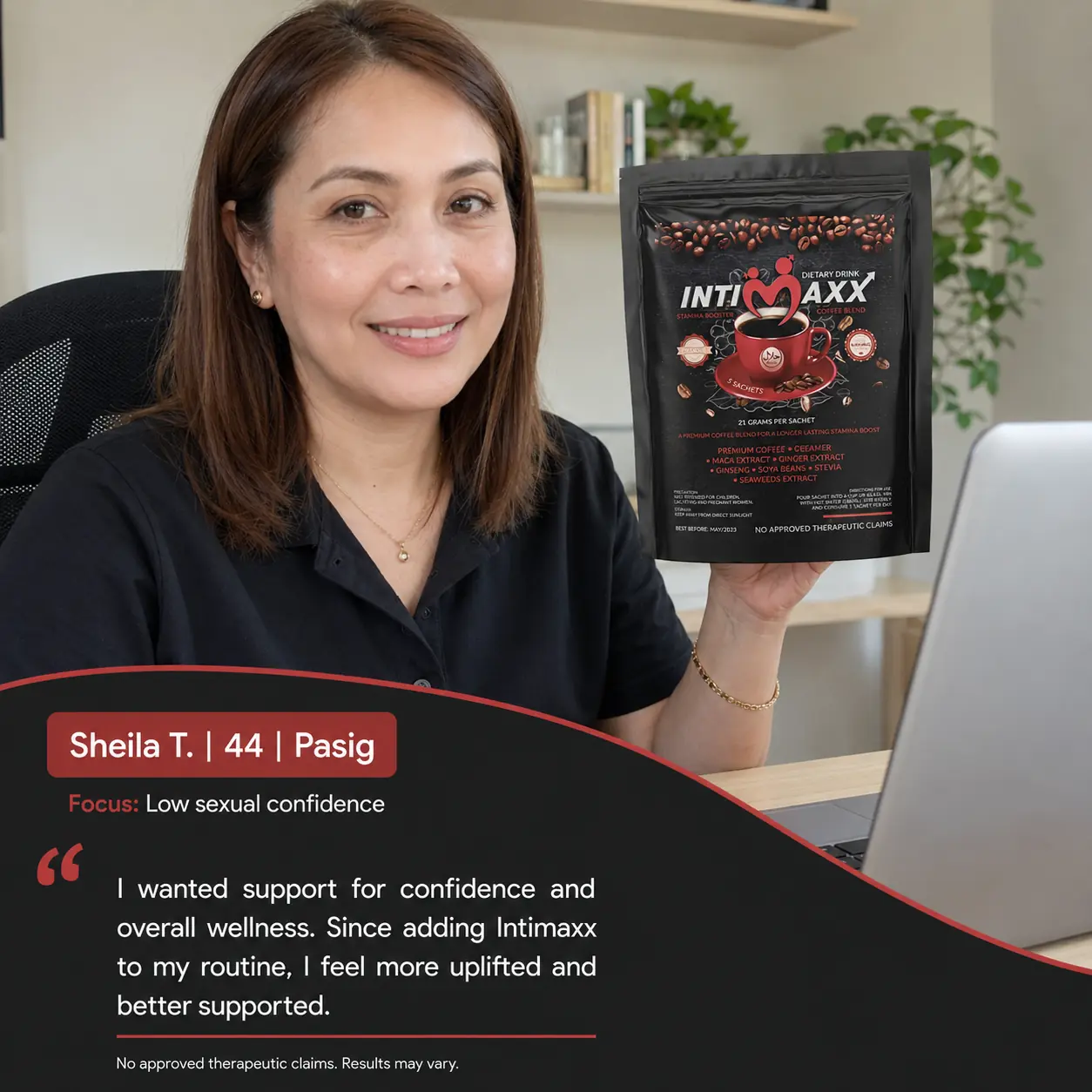 Intimaxx Premium Coffee testimonial 7