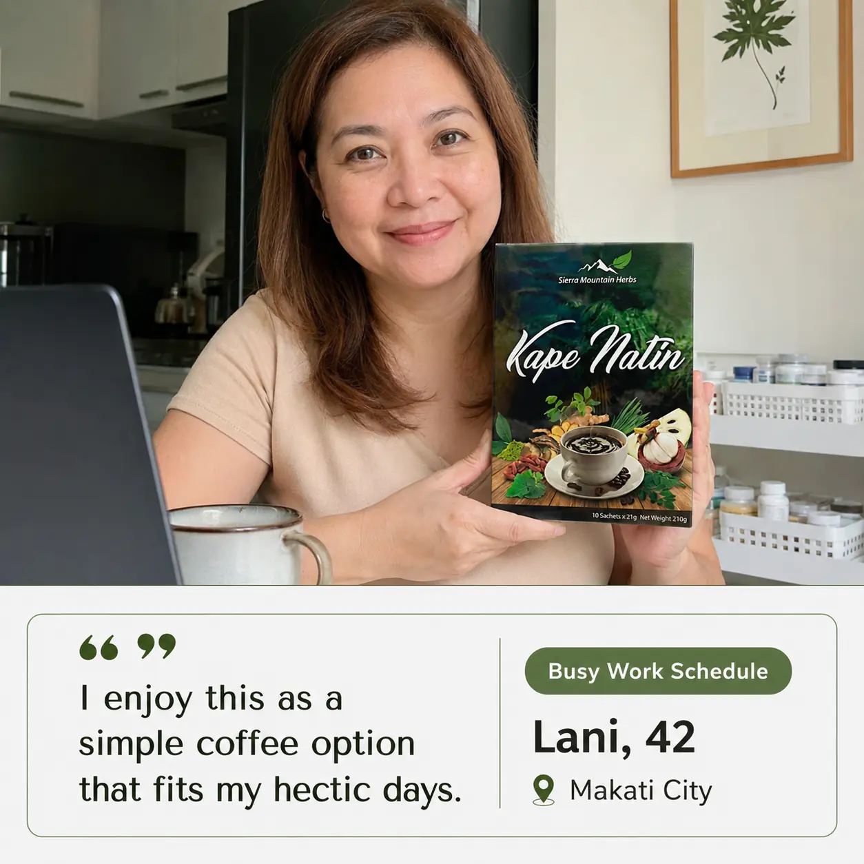 Kape Natin 14-in-1 testimonial 6