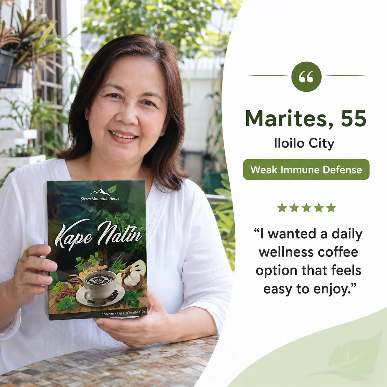 Kape Natin 14-in-1 testimonial 5