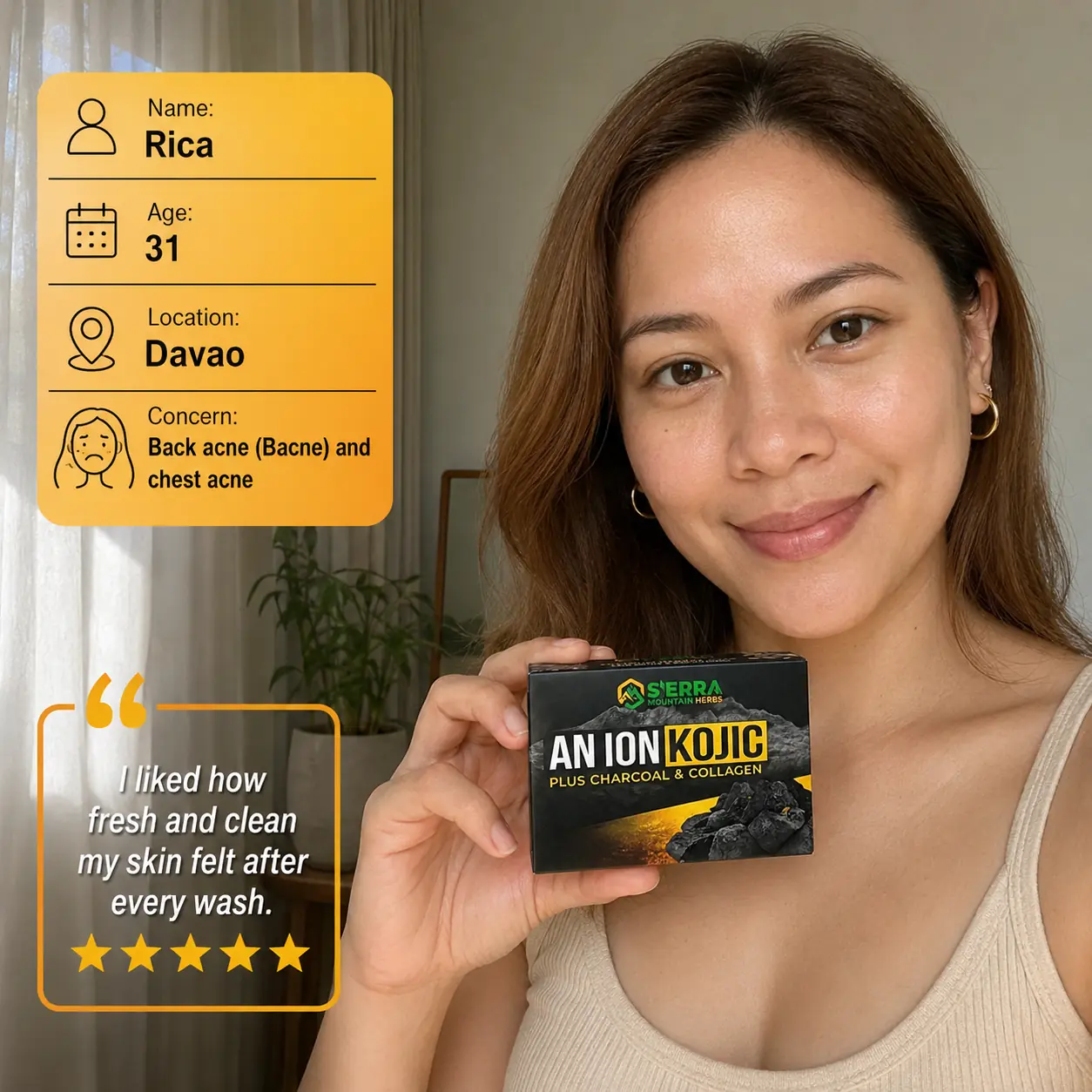 An-Ion Kojic Soap testimonial 5