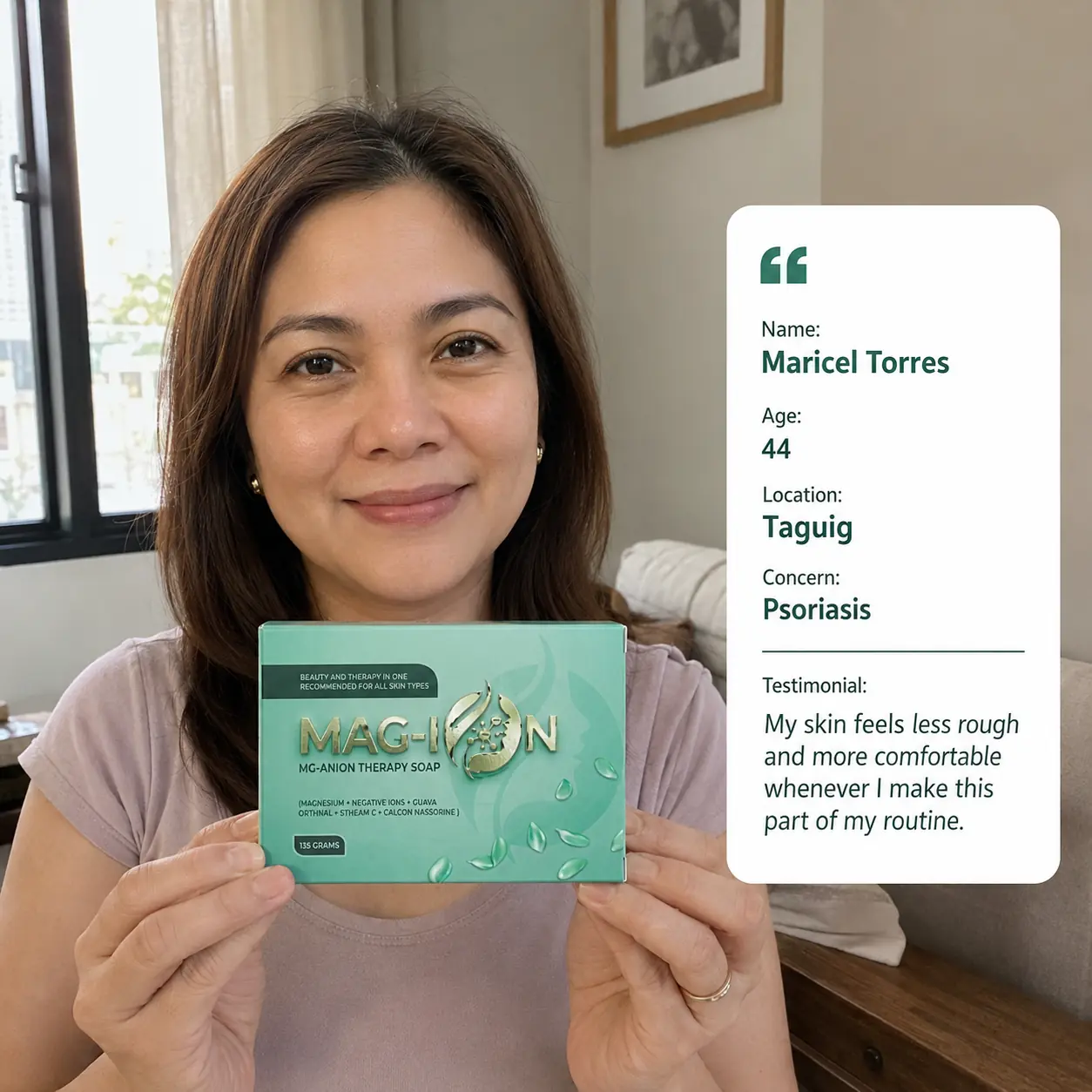 Mag-Ion Therapy Soap testimonial 9