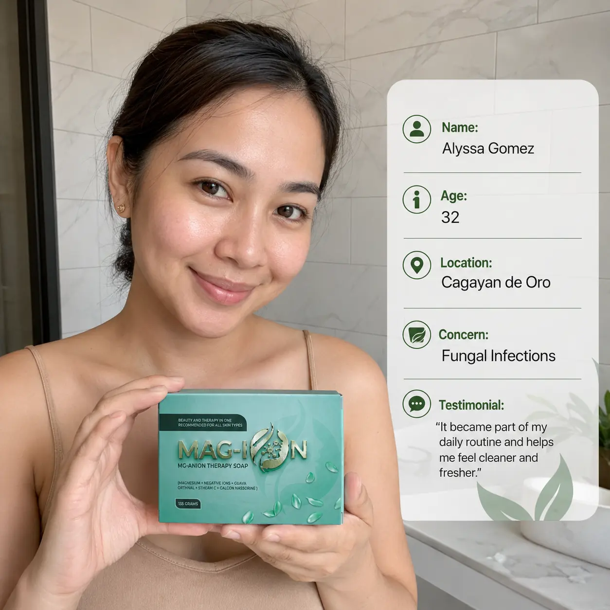 Mag-Ion Therapy Soap testimonial 7