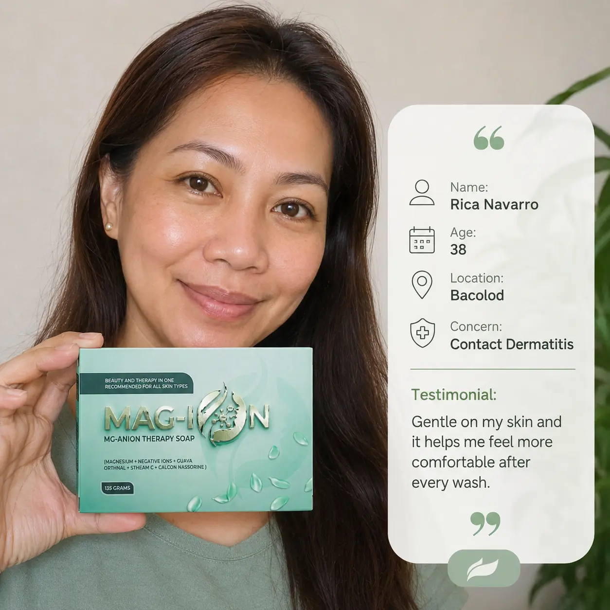 Mag-Ion Therapy Soap testimonial 6