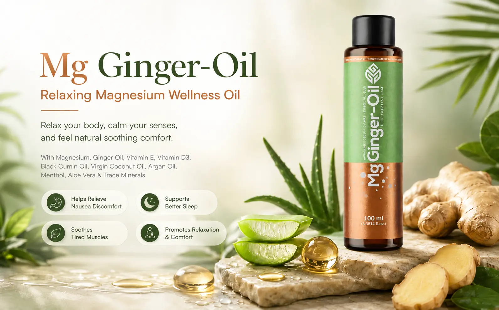 Mg Ginger-Oil formula