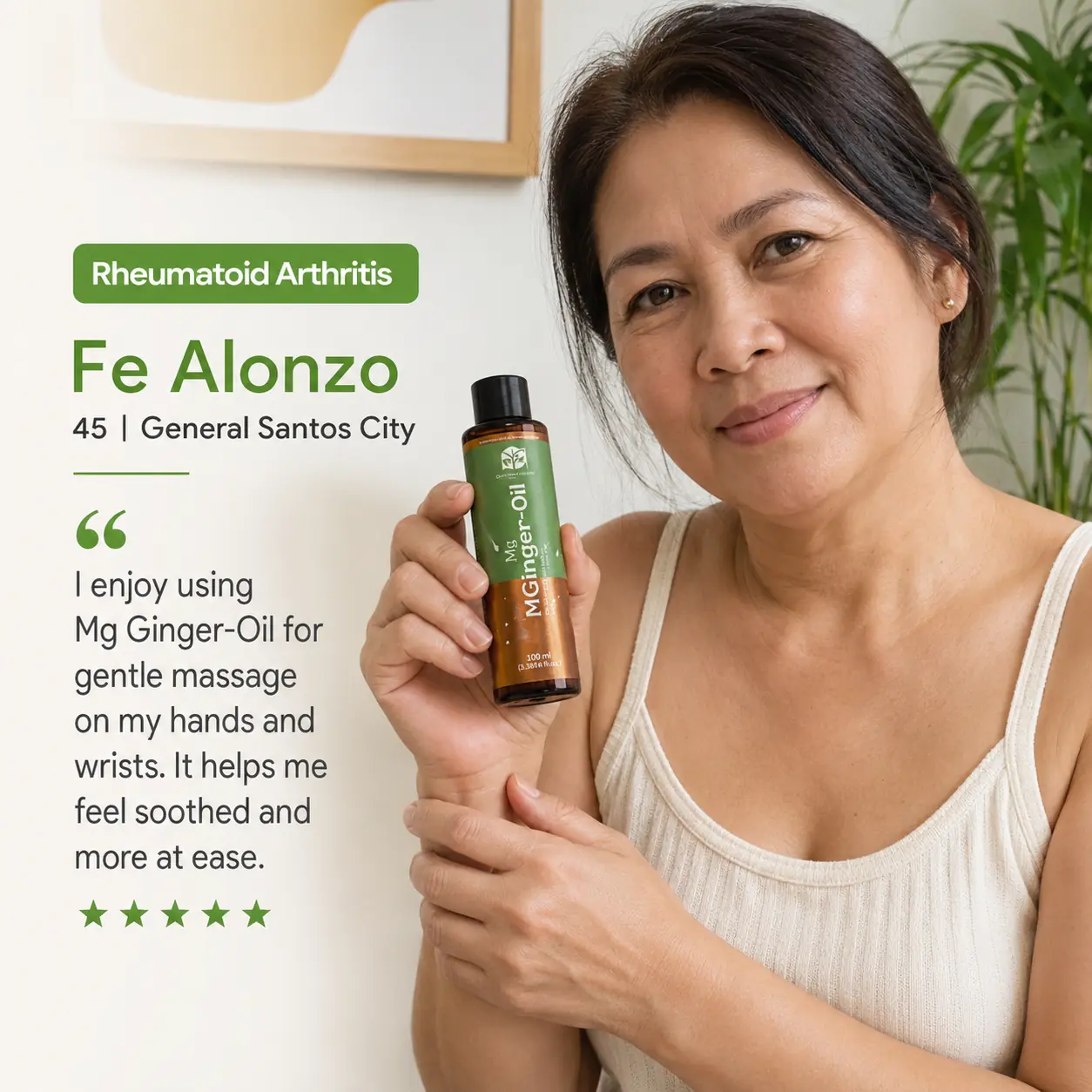 Mg Ginger-Oil testimonial 8