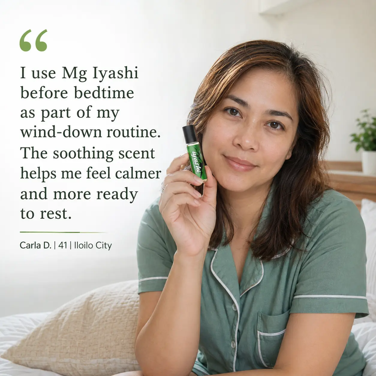 Iyashi Aroma testimonial 7