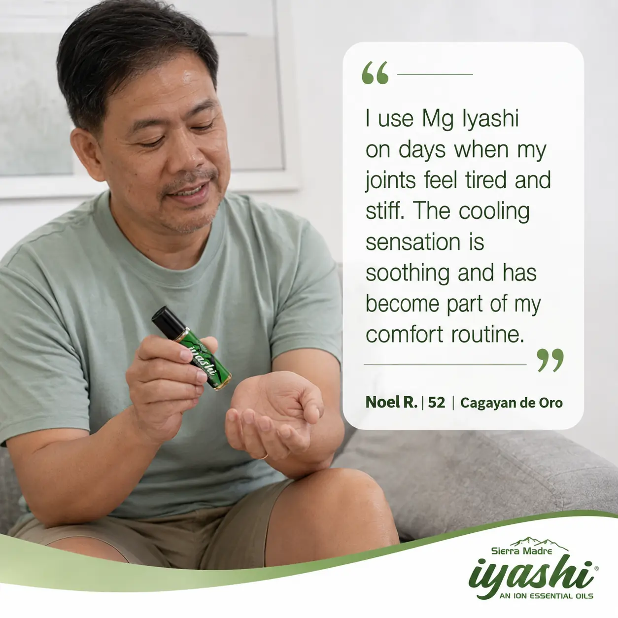 Iyashi Aroma testimonial 8