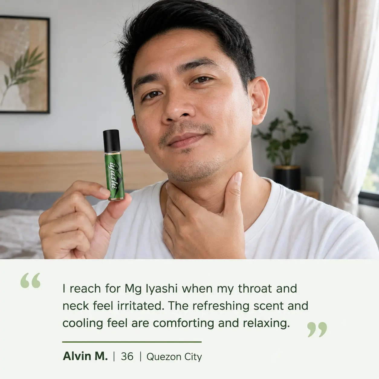 Iyashi Aroma testimonial 5