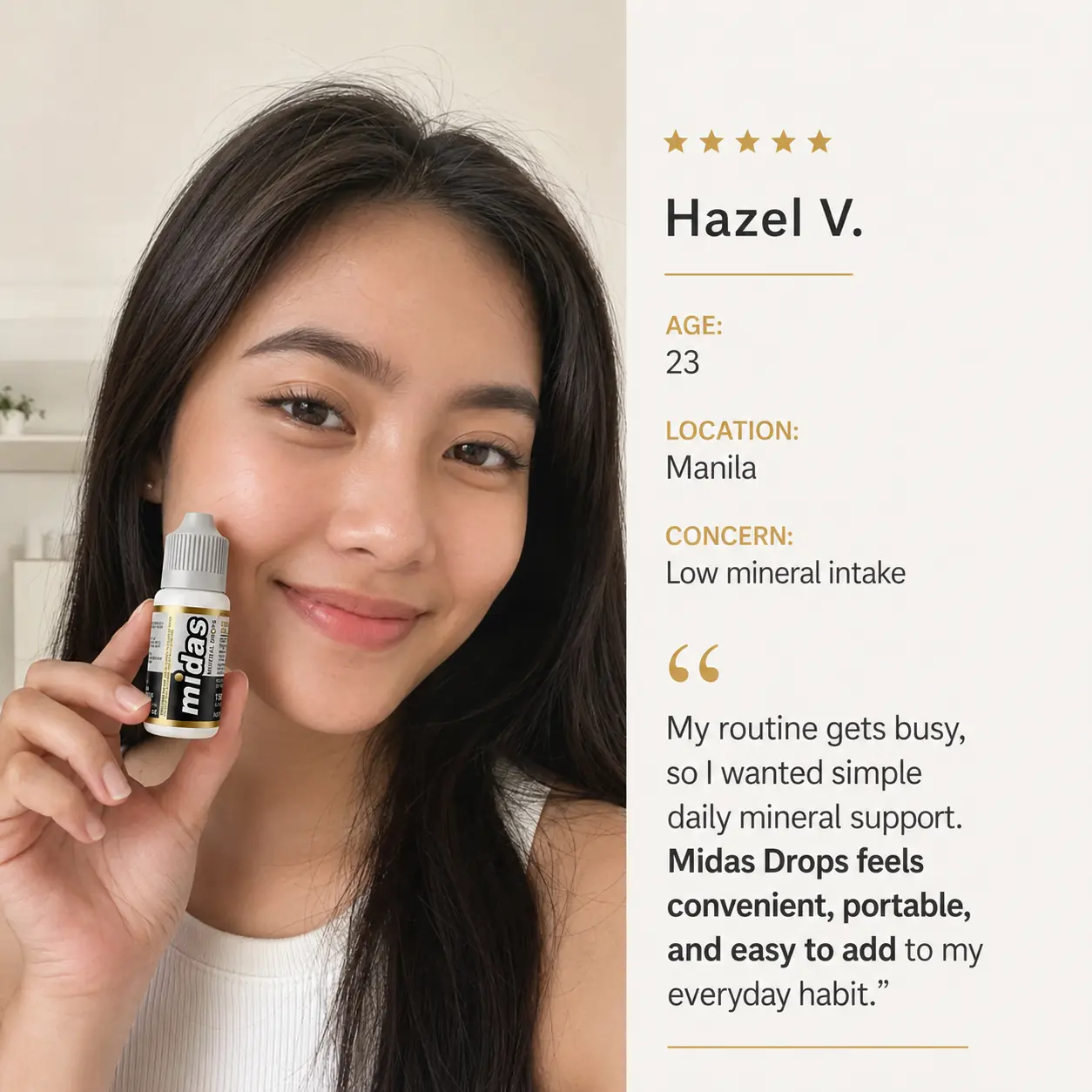 Midas Drops testimonial 10