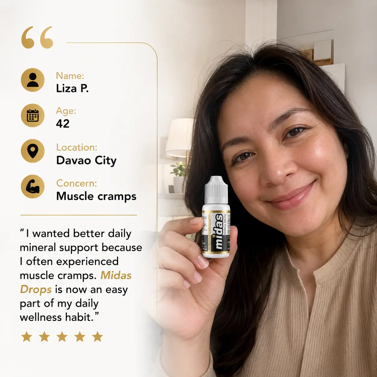 Midas Drops testimonial 3