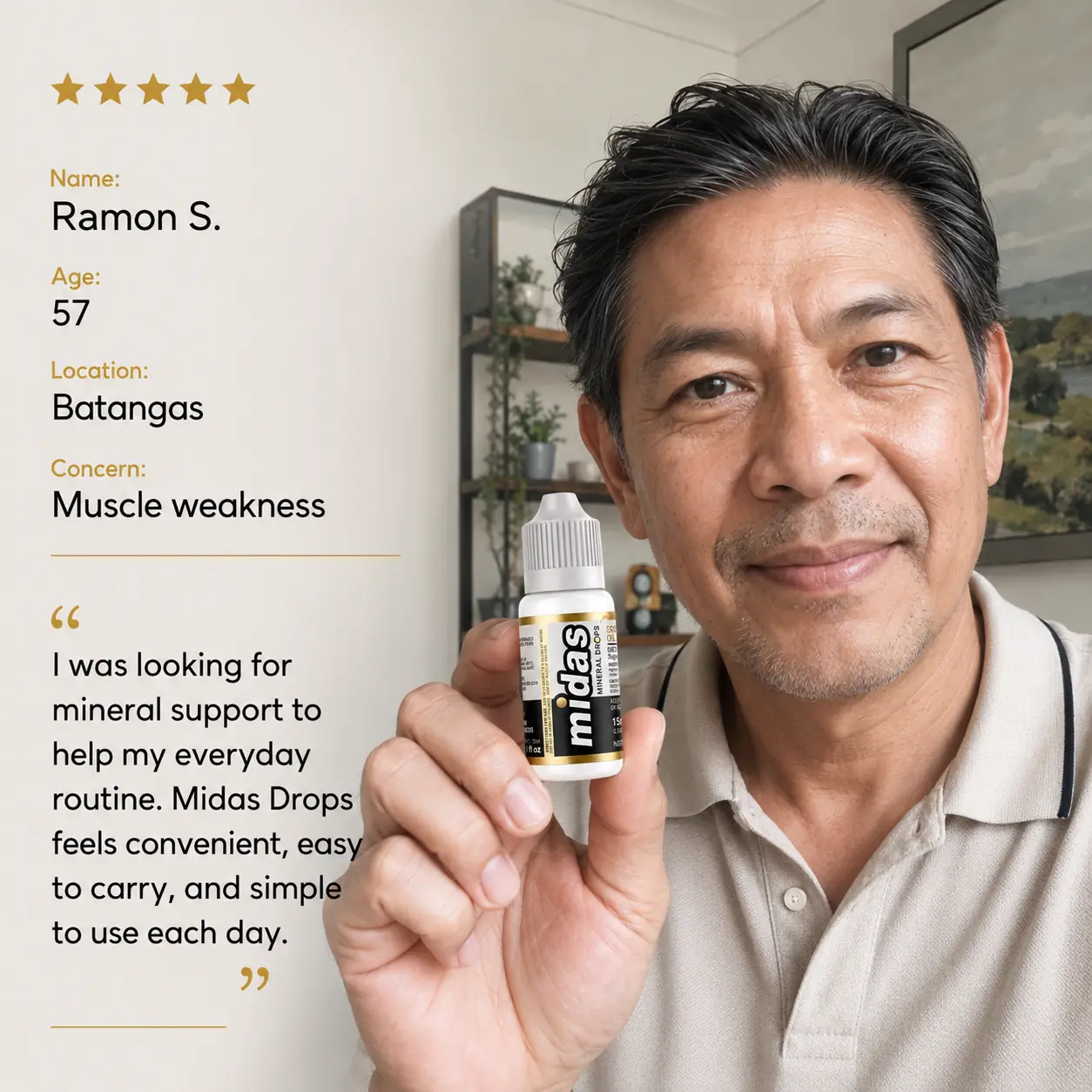 Midas Drops testimonial 4