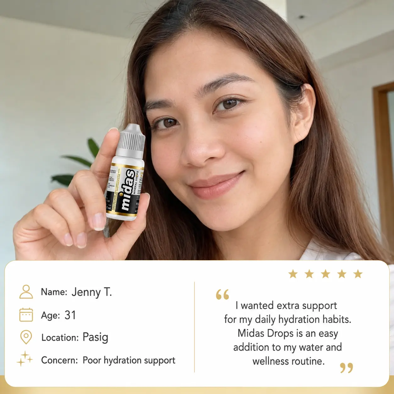 Midas Drops testimonial 5