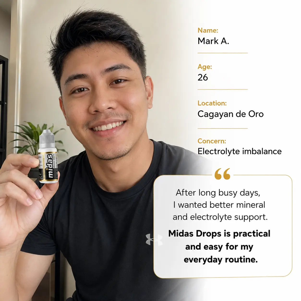 Midas Drops testimonial 6