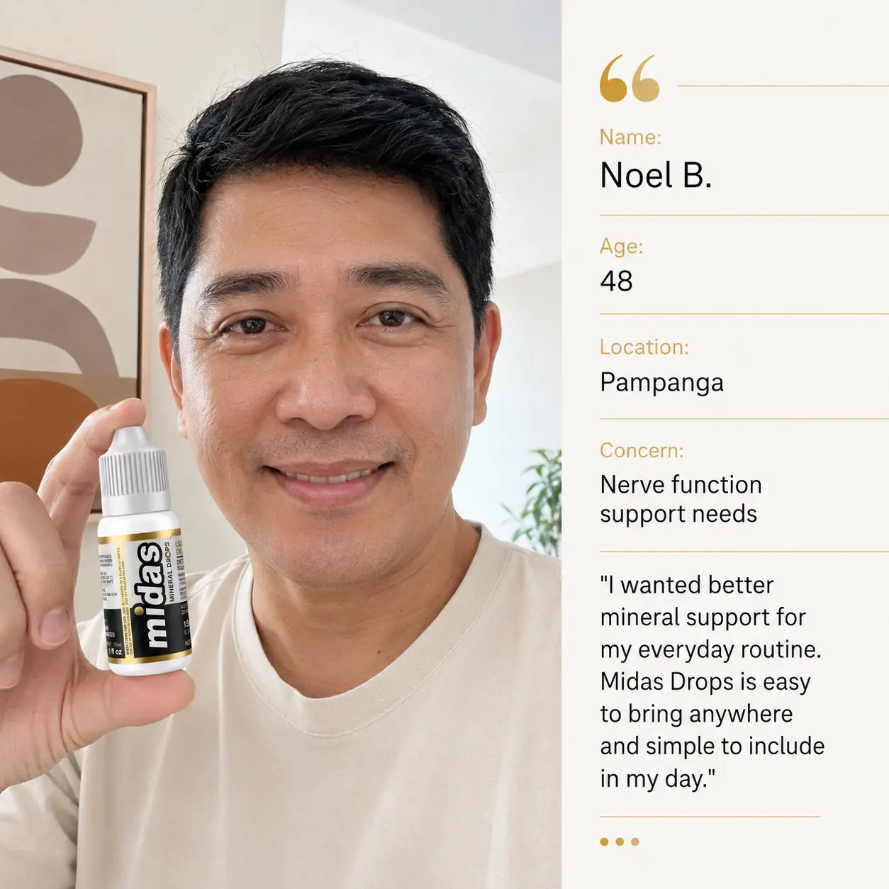 Midas Drops testimonial 8
