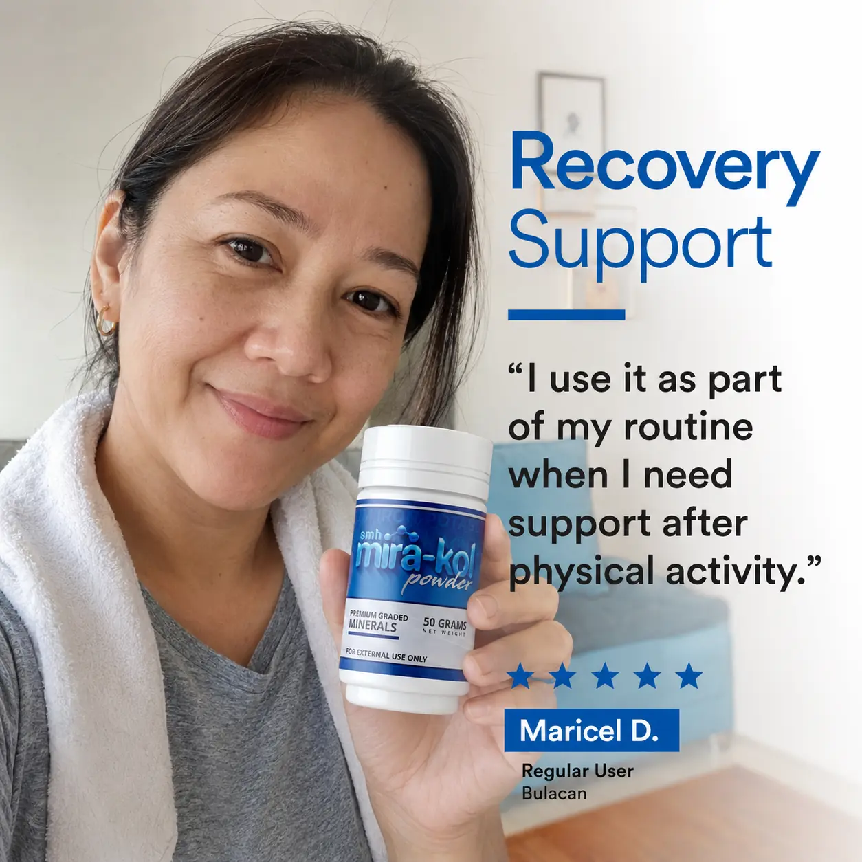 Mira-Kol Powder testimonial 4
