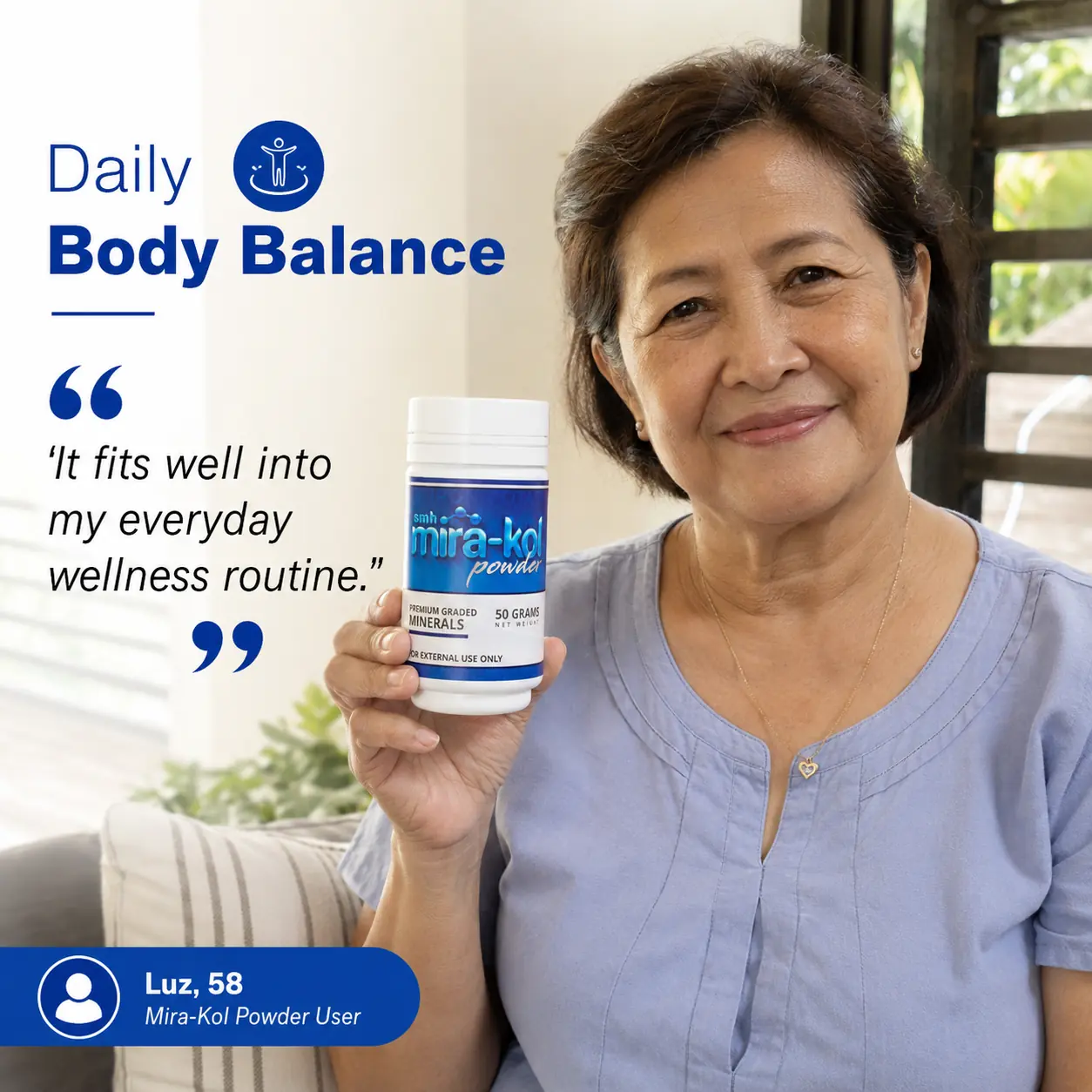 Mira-Kol Powder testimonial 3