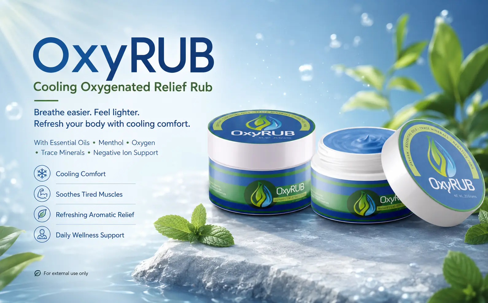 OXYRUB™ formula
