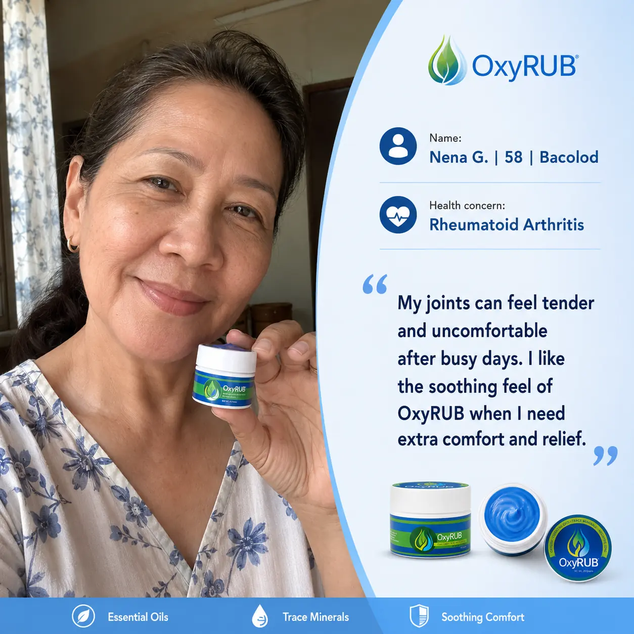 OXYRUB™ testimonial 4