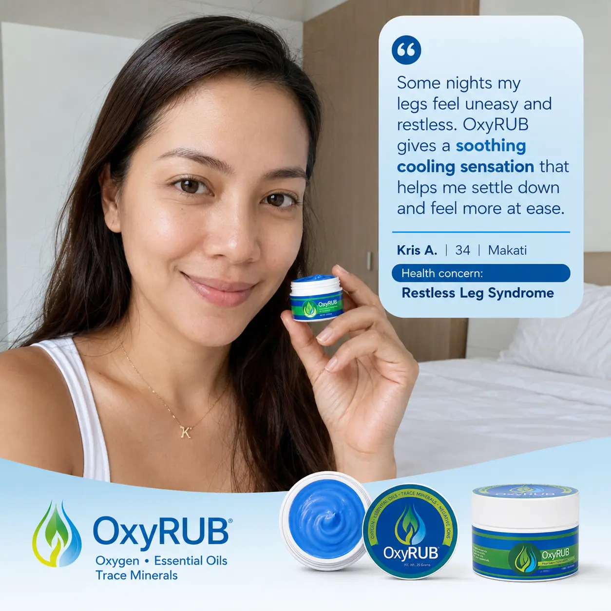 OXYRUB™ testimonial 2